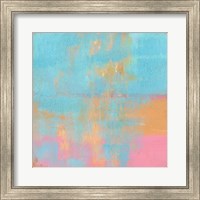 Framed Day Glow Pastel I