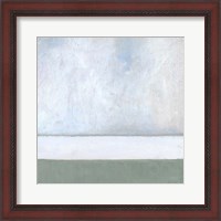 Framed Seagrass Mist I