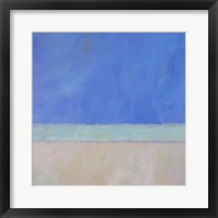 Wintergreen Sea I Framed Print