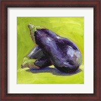 Framed Aubergine