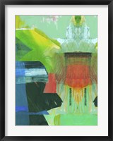 Framed Abstract Punch I