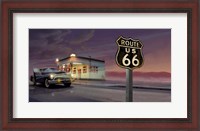 Framed Route 66