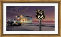 Framed Route 66