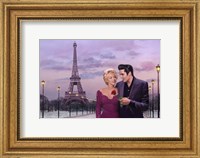 Framed Paris Sunset