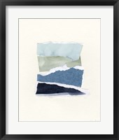 Seaside Color Study I Framed Print