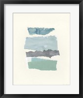 Seaside Color Study II Framed Print