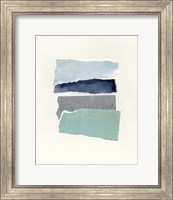 Framed 'Seaside Color Study IV' border=