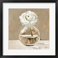 Framed Neutral Bud Vase I