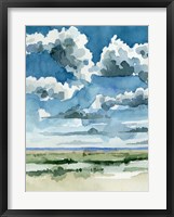 Western Skies II Framed Print