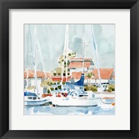 Framed Beach Town Summer I