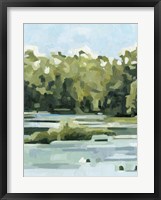 River Day I Framed Print