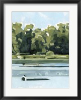 River Day II Framed Print