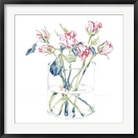 Framed Hockney Roses I
