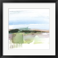 Abstract Wetland I Framed Print