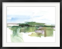 Framed Abstract Wetland III