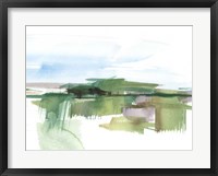 Framed Abstract Wetland III