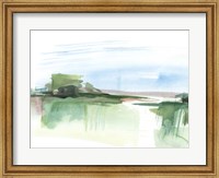 Framed Abstract Wetland IV