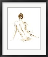 Framed Drybrush Figure Study II