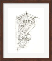 Framed Corbel Sketch I