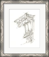 Framed 'Corbel Sketch II' border=