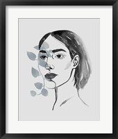 Solace in Shadows IV Framed Print