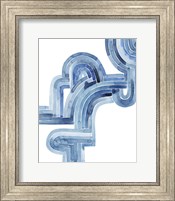 Framed Blue Braid II