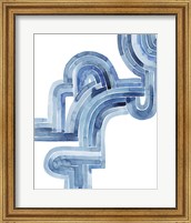 Framed Blue Braid II