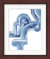 Framed Blue Braid II