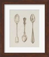 Framed Silver Spoon I