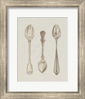 Framed 'Silver Spoon I' border=
