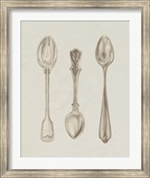 Framed Silver Spoon I