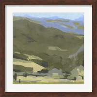 Framed Blue Ridge Foothills I