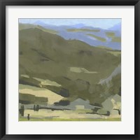 Framed Blue Ridge Foothills I