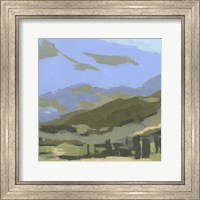 Framed Blue Ridge Foothills II