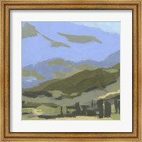 Framed Blue Ridge Foothills II