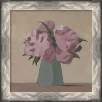 Framed 'Spring Vase III' border=