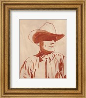 Framed Man of the West I