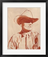 Man of the West I Framed Print