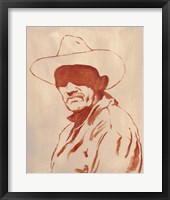 Man of the West II Framed Print