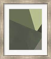 Framed 'Sage Prism III' border=