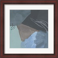 Framed 'Steely Abstract IV' border=
