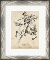 Framed King of the Rodeo I