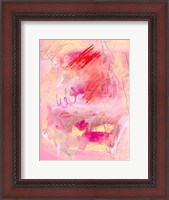 Framed Chroma Pink I