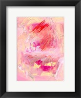 Framed Chroma Pink I