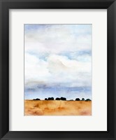 Framed Midwest Sky II