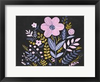 Framed Sweet Folk Florals II