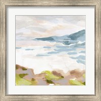 Framed Pastel Shoreline II