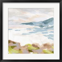 Framed Pastel Shoreline II