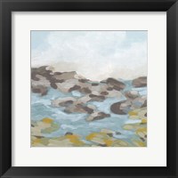 Framed Stone Shore I