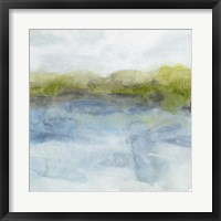 Watermark Shoreline II Framed Print